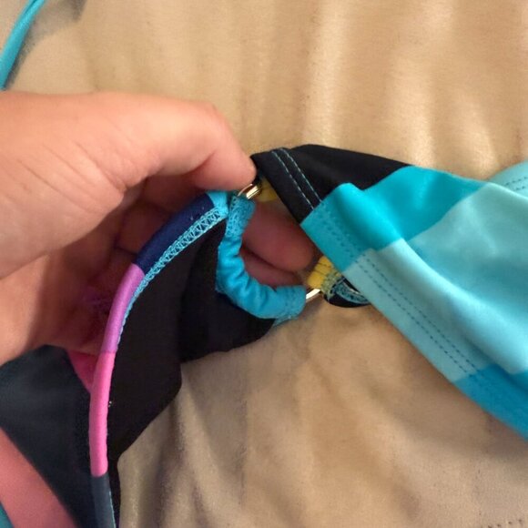 Xhilaration striped bikini top - Picture 5 of 5